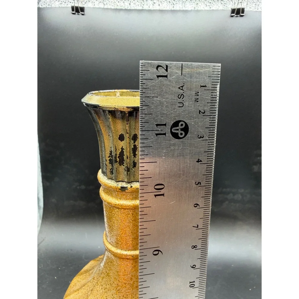 Vintage Beam's Choice Bourbon Whiskey Decanter Textured Ceramic Bottle Stopper